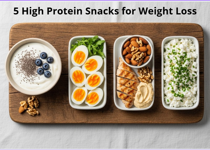 5 High Protein Snacks for Weight Loss (Under 200 Calories)
